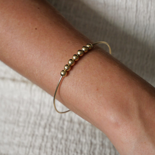 Jonc Gabriella - Or Laminé