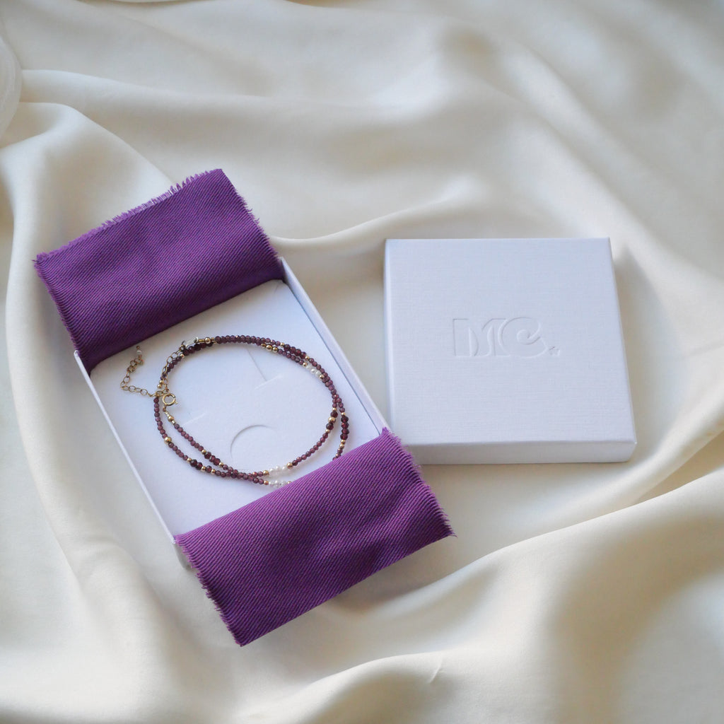 Grand écrin - Pour colliers en perles, joncs et bijoux de corps