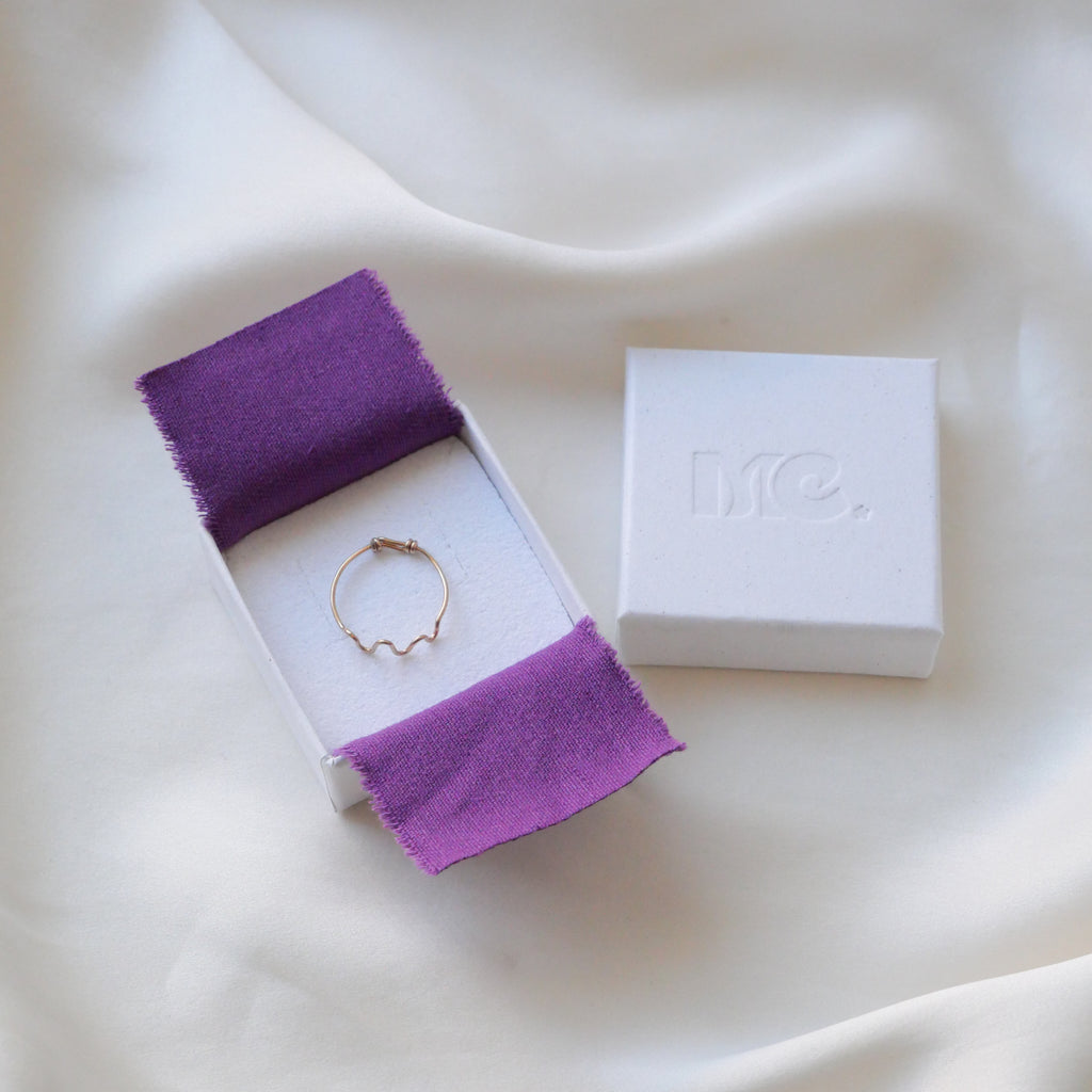 Petit écrin - Pour bagues et petites boucles d'oreilles