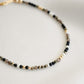 Bracelet Elia - Onyx, Quartz, Pyrite