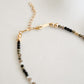 Bracelet Elia - Onyx, Quartz, Pyrite