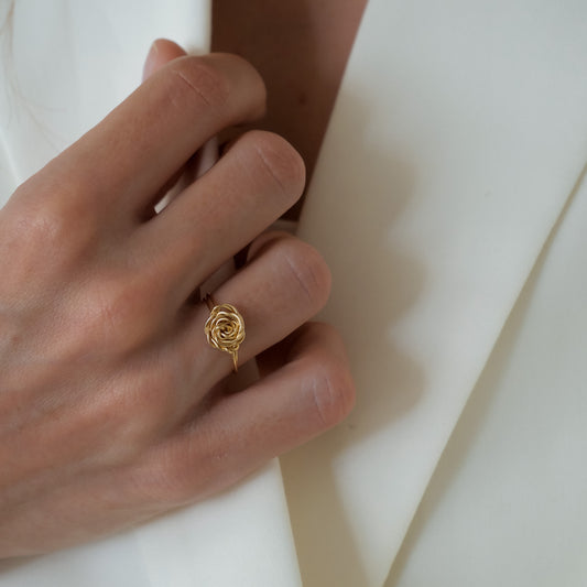 Bague Rosie torsadée