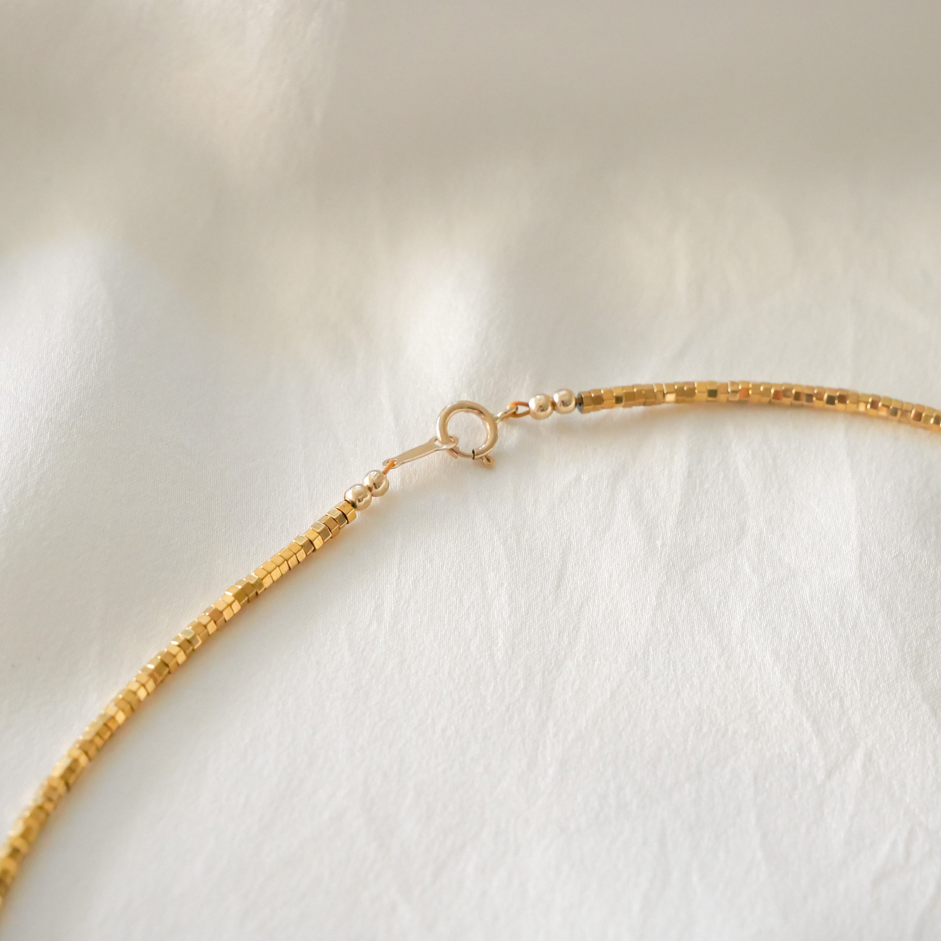 Collier Tinos - Hématite