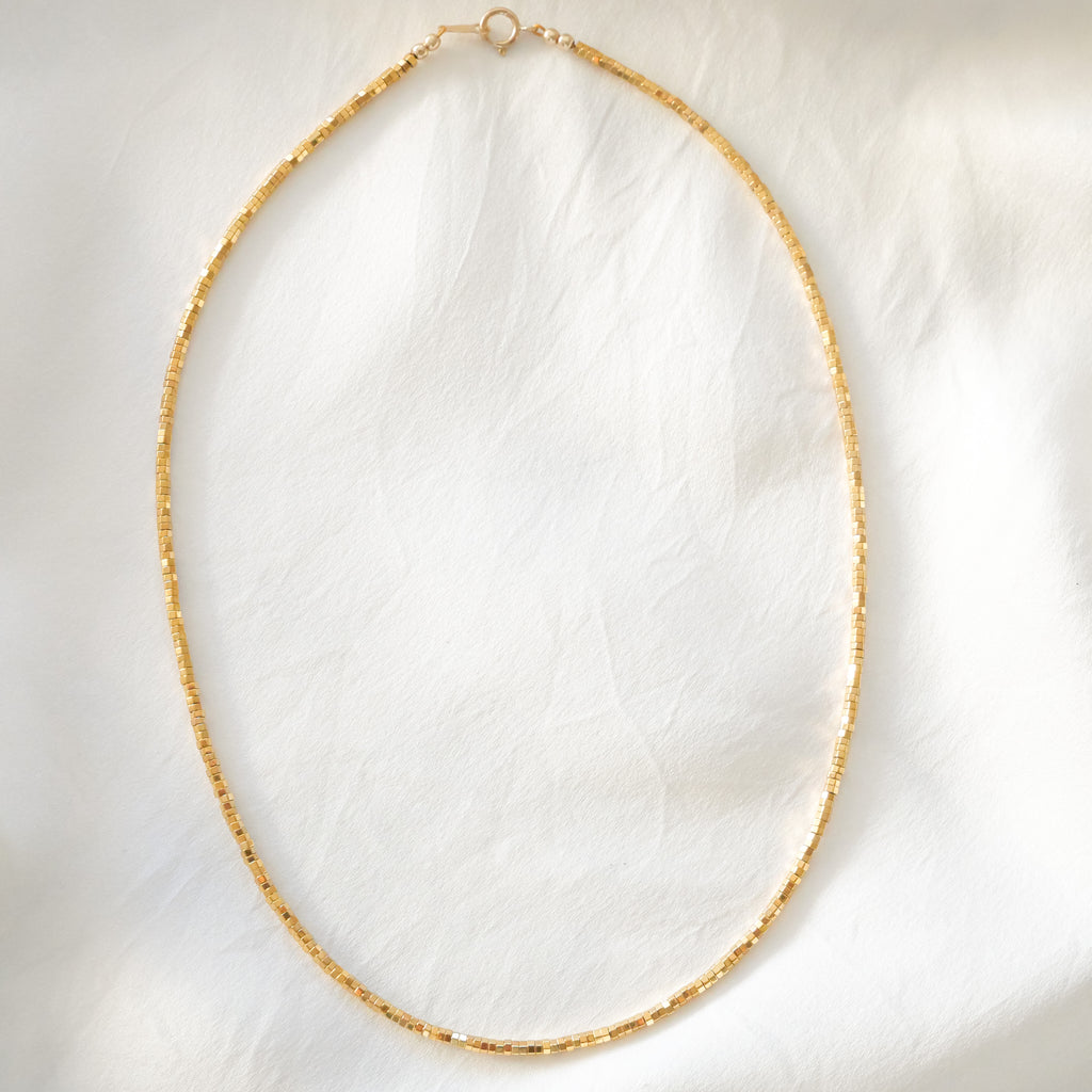 Collier Tinos - Hématite